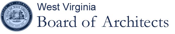 WV Board of Architects logo
